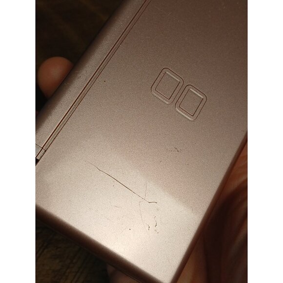 Nintendo DS Lite Metallica Rose Pink USG-001 Handheld W/ Charger & Stylus Tested - Picture 8 of 14